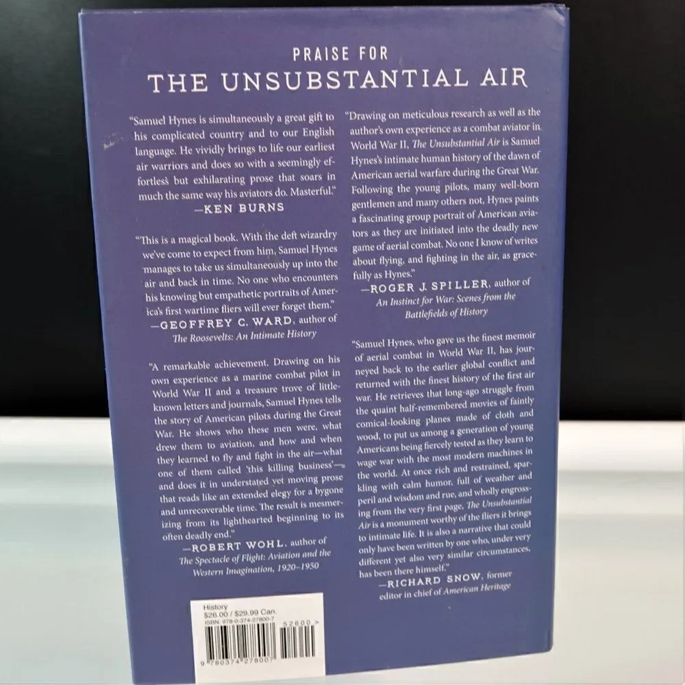 The Unsubstantial Air 2014 Samuel Hynes Book